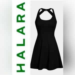 Halara SoftlyZero Airy Backless Dance Active Dress Easy Breezy edition S